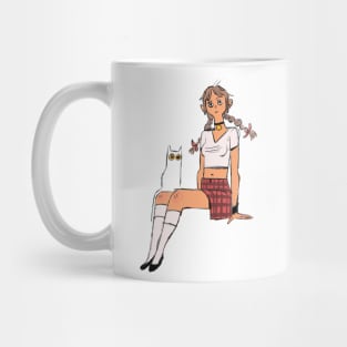 cat girl Mug